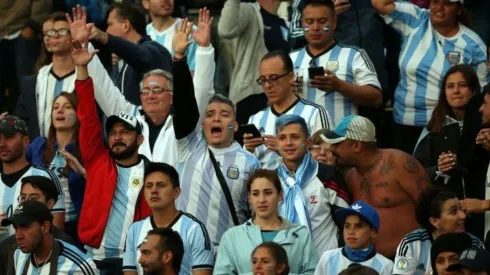 ARGENTINOS EN RUSIA. Los latinoamericanos, en su mayoría de Argentina, hacen de locales en Rusia 2018.