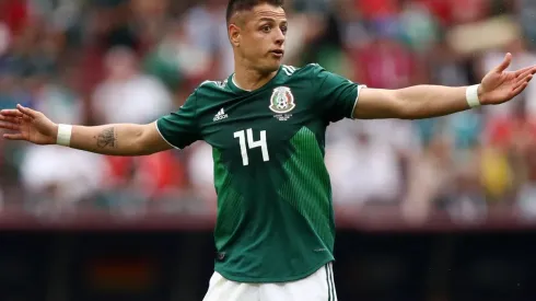 Chicharito celebró la victoria ante Alemania en las redes.