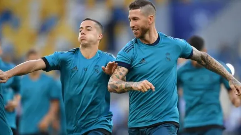 Lucas Vázquez y Sergio Ramos en Real Madrid.