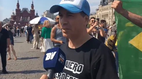 Pablo Lescano desde Rusia: "Lo mejor para nuestro país"