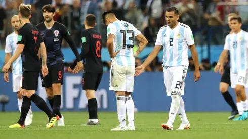 Foto de los jugadores de la Selección Argentina