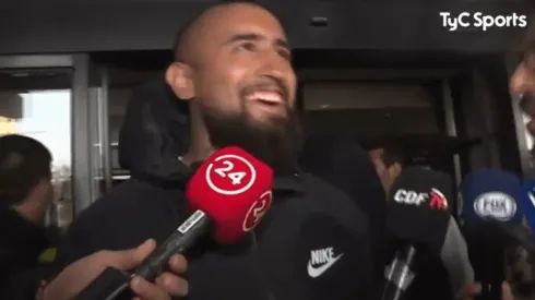 Foto de Arturo Vidal, jugador de la Selección de Chile