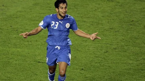 Nelson Cuevas en el Mundial de Alemania 2006.