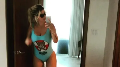 Wanda Nara, toda una bomba.