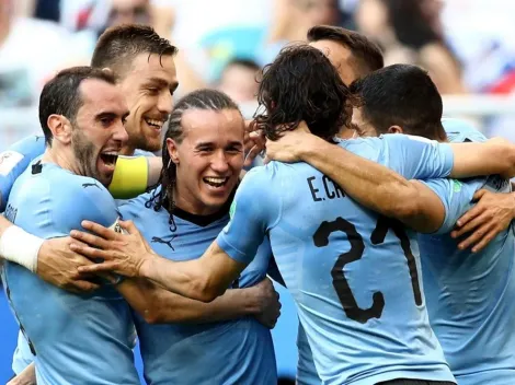 Final: Uruguay le ganó 3-0 a Rusia y se quedó con el Grupo A
