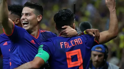 Colombia ganó por primera vez con la camiseta azul en un Mundial. (Foto: Getty)