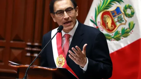 El presidente le agradeció a los jugadores peruanos. (Foto: Encuentro)