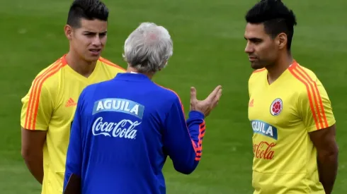 José Pékerman dirige su segundo Mundial al mando del plantel de la Selección Colombia.