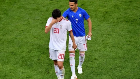 La tristeza de Sardar Azmoun luego de quedar eliminado