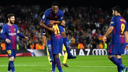Yerry Mina es jugador de Barcelona, aunque su futuro después de Rusia es una incógnita.