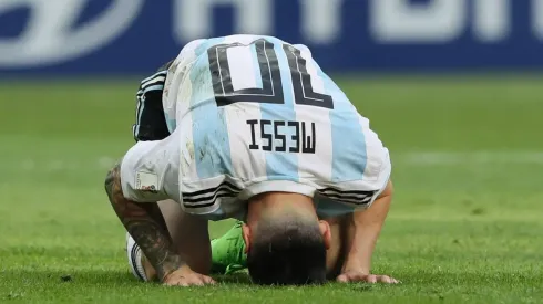 Las 10 fotos más tristes de Messi luego de la eliminación del Mundial