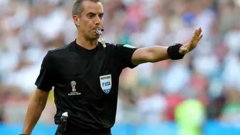 Mark Geiger será el árbitro de Colombia-Inglaterra. (Foto: Getty)