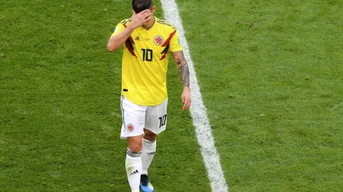 James Rodríguez y Miguel Borja no se entrenaron con el plantel. (Foto: Getty)