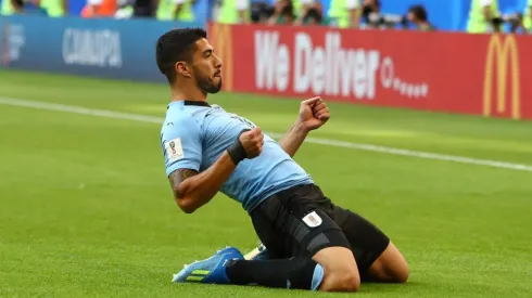 Foto de Luis Suárez, jugador de Uruguay.