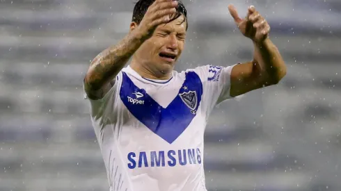 Zárate se queja en la Copa Libertadores 2014