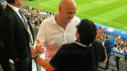 Maradona le pidió perdón a la FIFA
