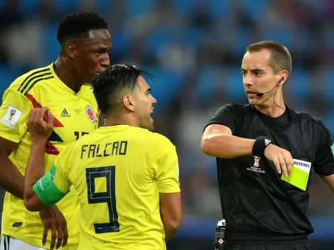 Al árbitro de Colombia vs. Inglaterra lo destrozaron en Wikipedia