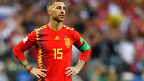 LÁGRIMAS DE CAPITÁN. La frustración de Sergio Ramos después de quedar afuera del Mundial (Foto: Getty).
