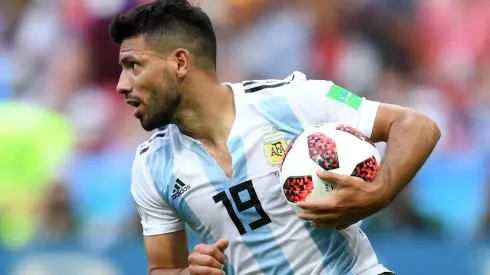 SU ÚLTIMO GOL. Sergio Agüero tras marcarle a Francia en octavos de final (Foto: Getty).