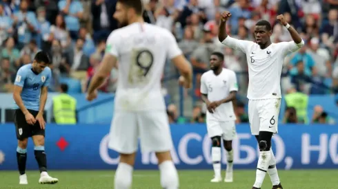 Foto de los jugadores de la Selección de Francia.