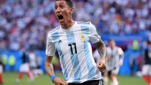 Di Maria grita su gol ante Francia