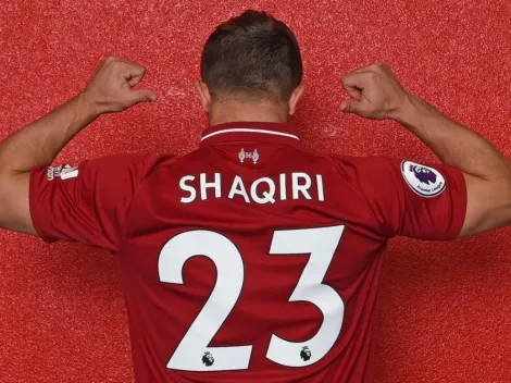 Hecho para Anfield: Shaqiri ya se puso los colores de Liverpool