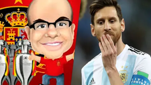 DECEPCIÓN. Para el estadista, Leo fue la desilusión del Mundial.