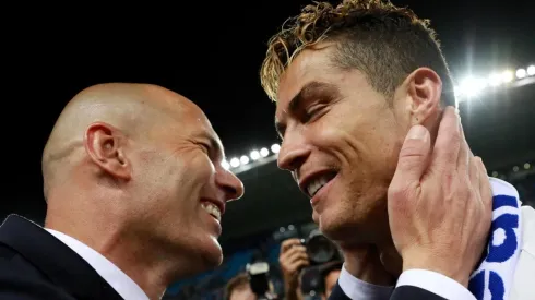 Foto de Zinedine Zidane, entrenador de Real Madrid.