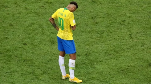 Foto de Neymar, jugador de Brasil.