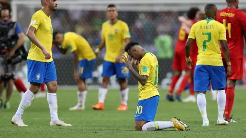 Foto de Neymar, jugador de la Selección de Brasil.