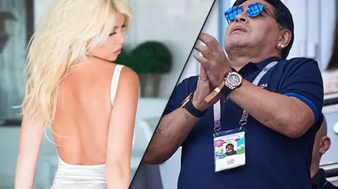 Revelan el secreto jamás contado entre Maradona y Wanda Nara