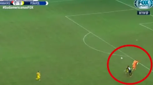 Dawson salió mal y gol de Peñarol.