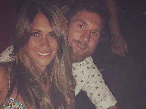 La foto en Instagram de Antonella en el casamiento de Fabregas con un lindo mensaje