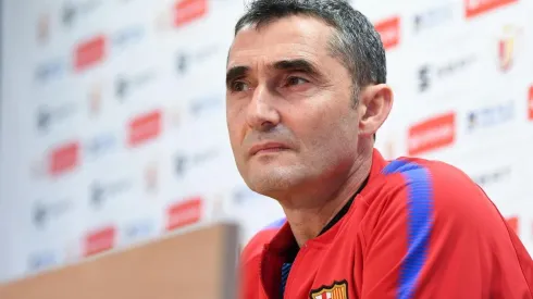 Valverde aseguró que Yerry Mina es un gran defensor y que lo tendría en cuenta en caso de que quiera triunfar en el Barça.