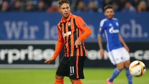 Marlos con la camiseta del elenco ucraniano.