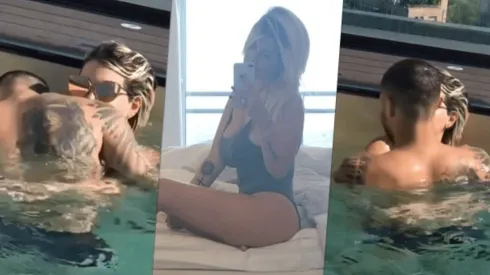 Foto de Wanda Nara con Mauro Icardi.