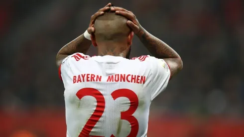 LA TÍPICA 23. Arturo Vidal se lamenta en un partido del Bayern Múnich (Foto: Getty).