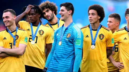 Foto de Thibaut Courtois, arquero de Bélgica.