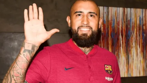 Llegó: la primera imagen de Arturo Vidal como jugador del Barcelona