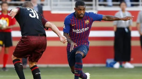 EMOCIONANTE. El brasilero llegó al Barcelona con una gran historia detrás.