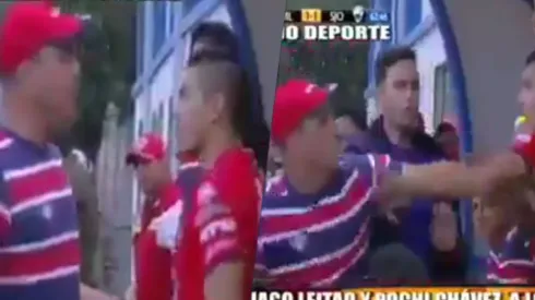 TANGANA. El Pochi y el ayudante de campo, a los golpes.