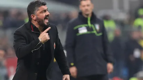 Foto de Gennaro Gattuso, entrenador de Milan.