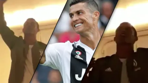 En Juventus a Cristiano lo hicieron cantar y se ganó los aplausos de todos