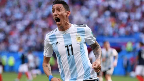 Foto de Ángel Di María, jugador de Paris Saint Germain.