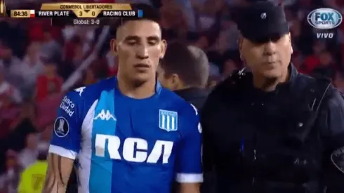 Foto de Ricardo Centurión, jugador de Racing.