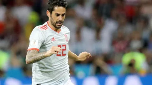 Isco durante el Mundial de Rusia.