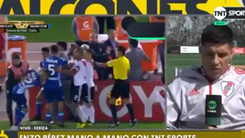 Foto de Enzo Pérez, jugador de River.