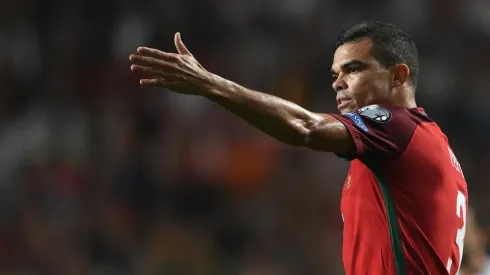 Foto de Pepe, jugador de la Selección de Portugal.