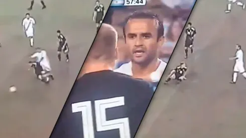 Ascacibar metió con todo, recuperó, le pegaron y agarró a un rival de la cabeza