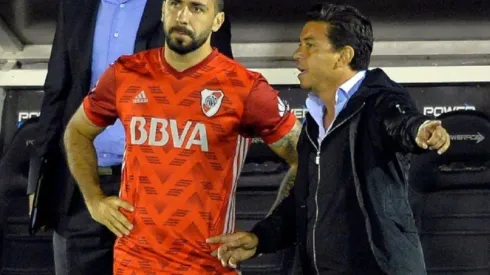 ¡Durísimo! El Muñeco le pegó a Pratto.